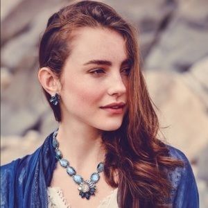 Northern Mist Statement Stud Earrings